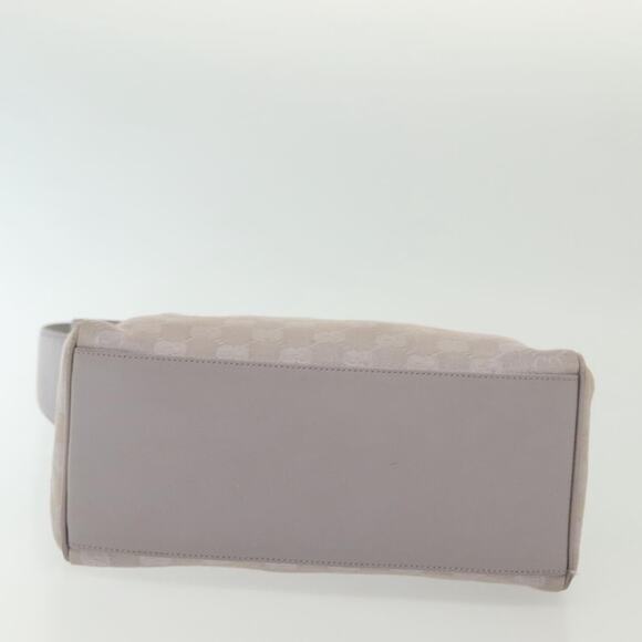 GUCCI GG Canvas Shoulder Bag Purple Gold - Picture 9 of 16